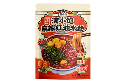 Man Xiao Bao Rice Vermicelli Spicy Chili Oil 满小饱米线麻辣红油味 262gm（VIP会员价：RM8.90）